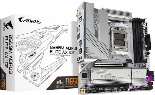 Gigabyte GA-B650M-A Elite AX Ice (AM5)